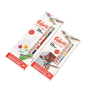 <span class=keywords><strong>Crayons</strong></span> à la cire pour tissu, non toxiques, 15/20 couleurs, ensemble de <span class=keywords><strong>crayons</strong></span> à la cire pour tissu - Product Image 1