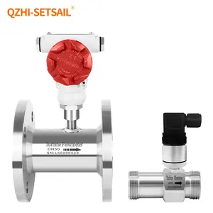 4-20mA 0-5V 0-10V capteur de débit équivalent d'impulsion à signal analogique débitmètre à lait liquide débitmètre à turbine à pression de haute précision