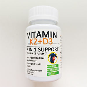 Oem סופר מזון ויטמין <span class=keywords><strong>d3</strong></span> <span class=keywords><strong>k2</strong></span> סידן ציטראט כמוסות תמיכה חיסונית טבעית - Product Image 3