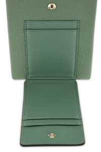 Excelente oferta Diseñador Furla Correa para el cuello Mini Sage Green Leather Smartphone Bag Y Tarjetero - Product Image 4