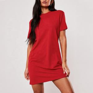Customize Summer Midi Length Split <strong>Dress</strong> <strong>Orange</strong> Basic Long Sleeve Jersey Sexy t Shirt <strong>Dress</strong> - Product Image 5
