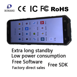 Bohang RD-BZN8605SポータブルバーコードとQRコードスキャナー、NFCリーダー、2D/3Dスキャナー、SIMカード、GPS、Bluetooth - Product Image 5