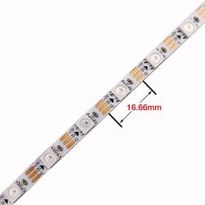 WS2812 DC5V60LED <span class=keywords><strong>RGB</strong></span> <span class=keywords><strong>LED</strong></span> con Direccionamiento individual, color mágico, color de ensueño, tira de luz <span class=keywords><strong>LED</strong></span> inteligente específica para escenario de barra - Product Image 5