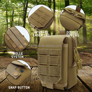 Borsa Personalizzata per Attrezzatura Outdoor, Tasca Tattica per Telefono, Borsa da Cintura Impermeabile EDC con Taglio Laser MOLLE per Campeggio, Arrampicata e Allenamento - Product Image 5