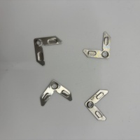 Profilé en aluminium Break Bridge, pièce d'angle injectée, acier inoxydable, support d'angle à 2 points de positionnement