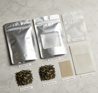 Sacs Mylar personnalisés imprimés anti-odeur avec fermeture éclair, logo personnalisé, pochettes plastiques verticales pour emballage