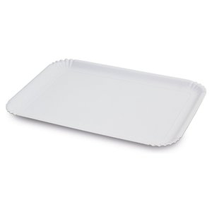 Ensemble de plateaux jetables 3 pièces en carton (23x31cm) EASY BAKE Blanc 15745B - Product Image 1