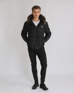 Abrigo de Invierno para <span class=keywords><strong>Hombre</strong></span>, Talla Grande, Impermeable, con Capucha y Forro de <span class=keywords><strong>Plumas</strong></span> de Ganso - Product Image 2