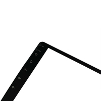 Écran tactile universel double DIN 2.5D anti-rayures blanches G+G 10,1 pouces ODM