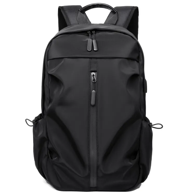 Men's Business Leisure Computer Bag USB Rechargeable Travel Student Backpack Large Capacity Laptop Bag