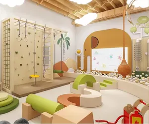 Chiquitos Soft Playground Indoor Baby Indoor Play Sensory Room Kid Sensorial Training Equipment Colorful Design Indoor Climbing