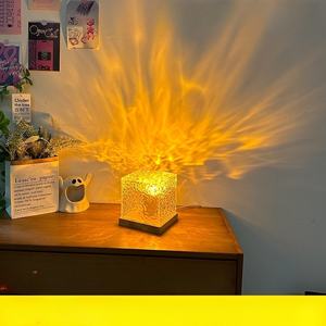 Lámpara recargable <span class=keywords><strong>Aurora</strong></span> Borealis Dynamic Ocean Wave Water Ripple Pattern RGB LED <span class=keywords><strong>Proyector</strong></span> <span class=keywords><strong>de</strong></span> noche para decoración <span class=keywords><strong>de</strong></span> dormitorio cuadrado - Product Image 3