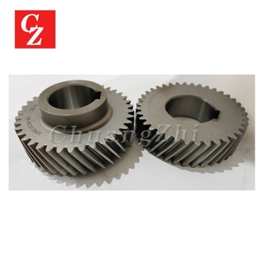 1092023042 1092023041 Motor Gear <b>Set</b> for Atlas Copco Air Compressor Parts Gearwheel 1092-0230-42 1092-0230-41 - Product Image 1