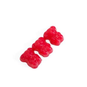 Strawberry Dietary Fiber <b>Gummy</b> <b>Bears</b> Male Performance Vitality Stamina Endurance Energy and Confidence Support - Product Image 3