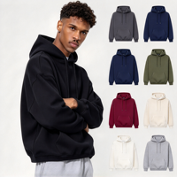 Sweat-shirt à capuche surdimensionné pour homme, 100% coton, broderie, logo personnalisé accepté, streetwear, pour commande en gros