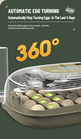 WONEGG FCC marqué petite taille 24 PCS poulet canard oie oiseau incubateur d'oeufs à vendre