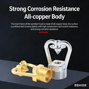 Buse à eau haute pression en laiton - Buse d'atomisation à vitesse moyenne pour la lutte contre les incendies, le sauvetage d'urgence, durable, pulvérisation 15 mm - Product Image 5