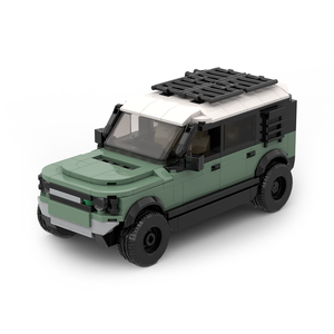 Bloques de Construcción MOC SUV City Car Racer, Coche Todoterreno Clásico, Super Técnico, Creativo, Juego de Garaje DIY - Product Image 1
