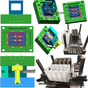 Taizhou armário molde dobrável plástico moldagem cerveja caixa injeção moldes - Product Image 3