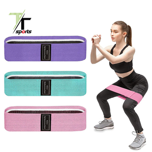 TTSPORT kalça direnç bantları egzersiz ganimet bacaklar ve popo egzersiz kalça daire bandı - Product Image 3