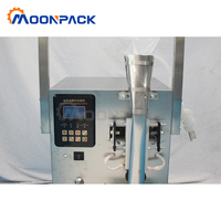 Machine à emballer MoonPack-VFFSL-199ml-B Pochette de scellage arrière Boisson café liquide Jus Lait Machine de remplissage de paquet pour sacs