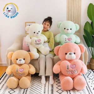 Nhà Máy Bán Buôn Đáng Yêu Đầy Màu Sắc Nhồi Bông Valentine Ngày Gấu Tùy Chỉnh Gấu Sang Trọng Cho Khuyến Mãi Mua Dễ Thương Đồ Sang Trọng - Product Image 4