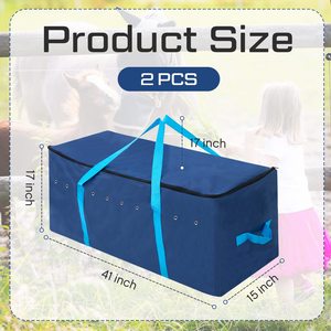 Bolsa alimentadora de heno de alimentación lenta pequeña ecuestre Oxford con capacidad de muestra gratis, bolsa de transporte de pacas de heno, bolsa de heno tejida grande y lenta para caballos - Product Image 3