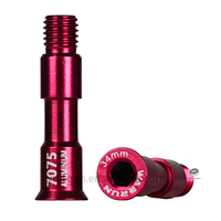 Vis de roulettes en aluminium PA7075-T6, 32 pièces, légères, haute dureté, antidérapantes, pour patins à roulettes de vitesse