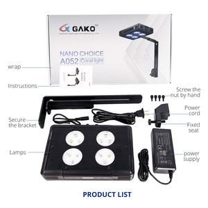 Gako 52W Rectangle Metal Marine Reef LED <strong>Aquarium</strong> Light with Sunrise/Sunset Function for Coral Tanks - Product Image 5