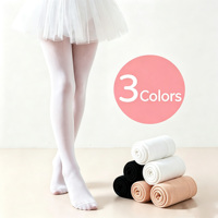 Collants de danse en nylon 60D pour filles, collants de danse pour enfants, cours de danse, gymnastique, pratique de ballet, performance sur scène