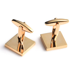 Mancuernillas Metálicas de Esmalte Suave con Diseño Delgado, Servicio OEM, Regalo Festivo, Gran Venta - Product Image 6