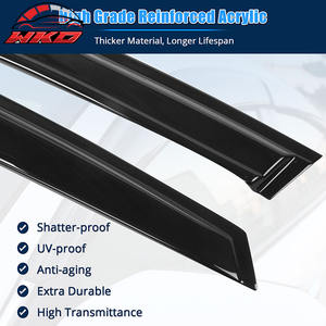 Servicio Personalizado 2015-2019 para Volkswagen Golf Mk7, Visores de Ventana Ahumados/Tintados Originales, Deflector de Viento Acrílico, Pieza de Protección para Automóviles - Product Image 4