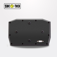 DO909 Panel Instrumen Balap Kustom 7 inci Universal ODO Cluster untuk Mobil Layar Sentuh LCD Digital Speedometer Tachometer