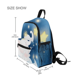 Nouveauté : Sac à dos scolaire personnalisé avec motifs tendance, sac à dos d'école pour enfants, sac à dos de maternelle avec motif d'éléphant - Product Image 2