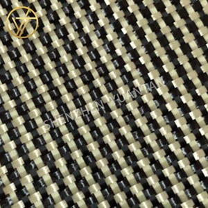 <span class=keywords><strong>Fibre</strong></span> de tissu hybride de kevlars de <span class=keywords><strong>carbone</strong></span> de sergé anti-coupure pour des pièces de voiture - Product Image 5