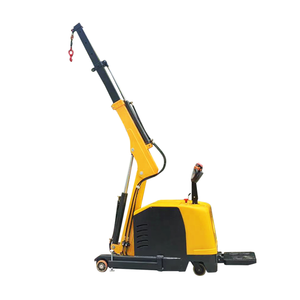 Cần cẩu sàn tự động điện mini 2 tấn có thể tùy chỉnh, xoay 360 độ, nhỏ gọn dùng để xử lý hàng hóa - Product Image 4