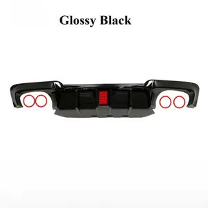 Para BMW Serie 5 F18 530i 530d 520i 2010-2016, Estilo de Alerón Trasero, Difusor, Labio Inferior, Kit de Carrocería, Modificación Exterior - Product Image 3