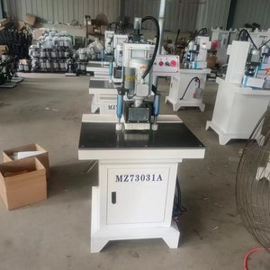 Perceuse à charnières électrique intelligente pour le travail du bois, machine de perçage et d'alésage pour charnières, perceuse pour le perçage de trous de charnières pour la connexion des armoires et des portes - Product Image 2