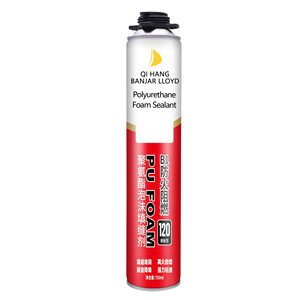 Colle mousse visqueuse en polyuréthane haute résistance, agent d'étanchéité direct usine pour le calfeutrage et le scellement des trous de porte - Product Image 1