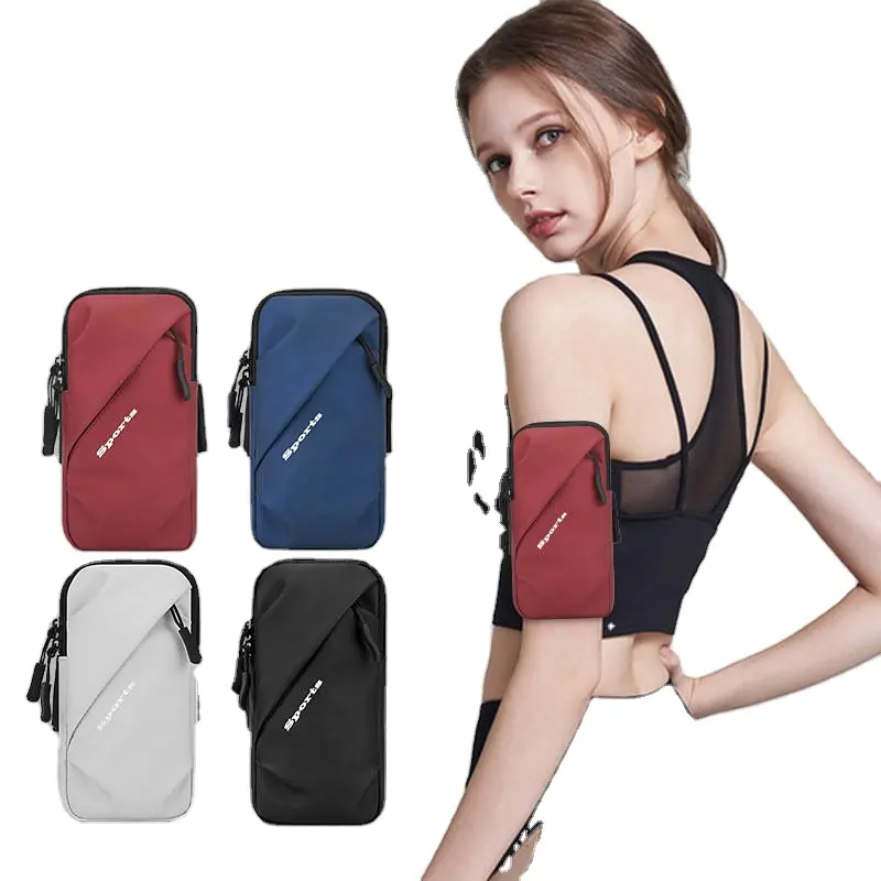 Custom Logo Running Sports Cycling Jogging Gym Armband Sports Arm Bag For Mobile Phone Accessories