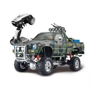 Voiture RC SJY-HG-P417 RTR 1/10 2.4G 4WD, camionnette 4x4 en métal, véhicule tout-terrain DIY, Rock Crawler - Product Image 1