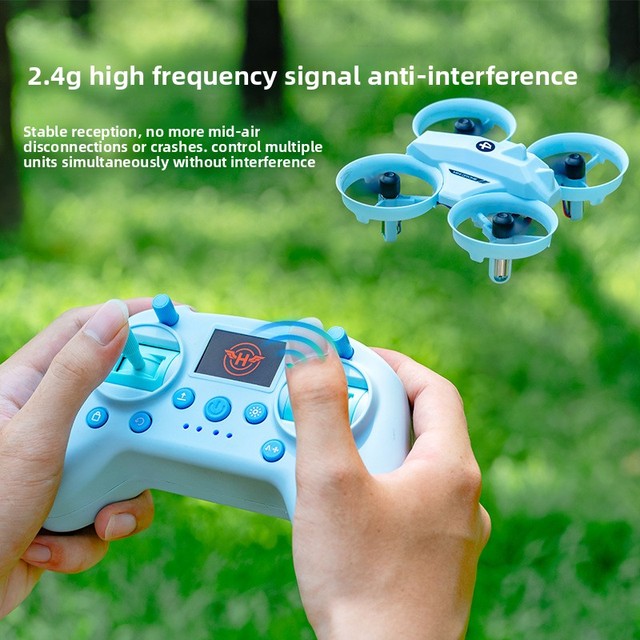 FPV Drone S4 Controller Flight Simulator RC Airplane Racing Training Mini RC Model Kids Toy Beginner Anti-Crash Outdoor Gift
