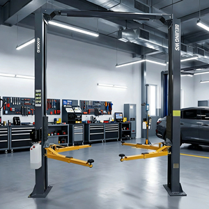 Elevador de Autos de Dos Postes de Alta Resistencia con Certificación CE, Hidráulico, con Bloqueos de Seguridad para Talleres 4S y Centros de Servicio de Neumáticos, Modelo WS-G40 - Product Image 2