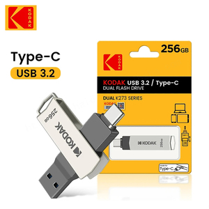 100% ban đầu Kodak usb3.<span class=keywords><strong>2</strong></span> <span class=keywords><strong>Pendrive</strong></span> k273 <span class=keywords><strong>2</strong></span> trong 1 OTG Loại C USB Flash Drive 128 <span class=keywords><strong>GB</strong></span> cho Điện thoại di động - Product Image 5