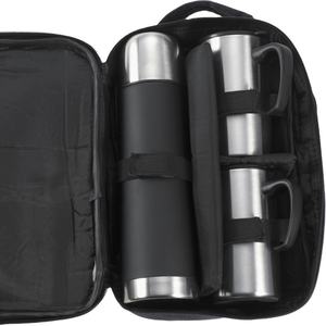 Juego de regalo de Navidad y Año Nuevo con logotipo personalizable Botella de agua al vacío y copas de vino para celebraciones festivas - Product Image 6