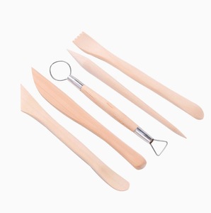 Juego de 5 Herramientas para Modelar Esculturas en Madera, Arcilla, Polímero y Cerámica, Herramientas para Grabar en Madera, Herramientas para Esculpir Arcilla - Product Image 3