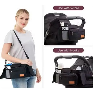 Échantillon Gratuit : Sac de Rangement Imperméable pour Couches de Bébé avec Porte-Gobelet Isotherme pour Poussette - Product Image 2