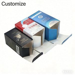Eco Friendly Custom Logo Printed Cosmetic Box <b>Card</b> Small Box Carton Perfume Hair Care Packaging <b>Boxes</b> - Product Image 1