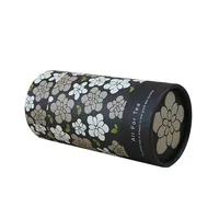 Emballage en tube cylindrique pour vêtements avec logo personnalisé, tube en carton biodégradable pour t-shirt, écharpe, tube en papier rond avec fenêtre