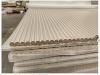 Panneau mural souple en contreplaqué gaufré Feuilles de MDF/HDF nervurées 3D courbées et flexibles pour la décoration intérieure